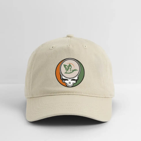 Duck Hunting Grateful Dead Stealie Dad Hat - khaki
